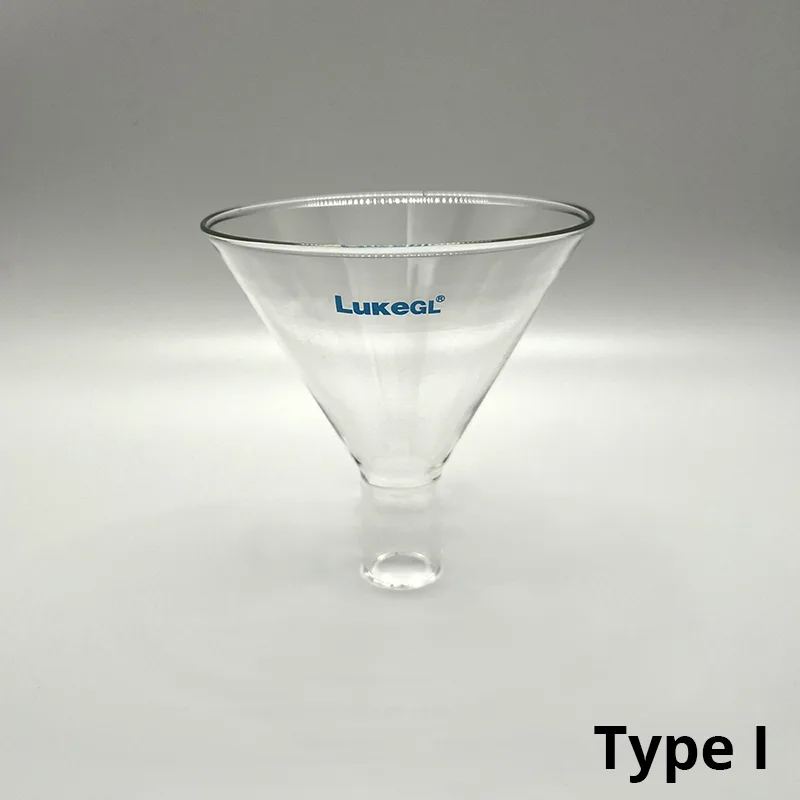 분말용 유리 깔때기, 60˚ Angle, LukeGL®