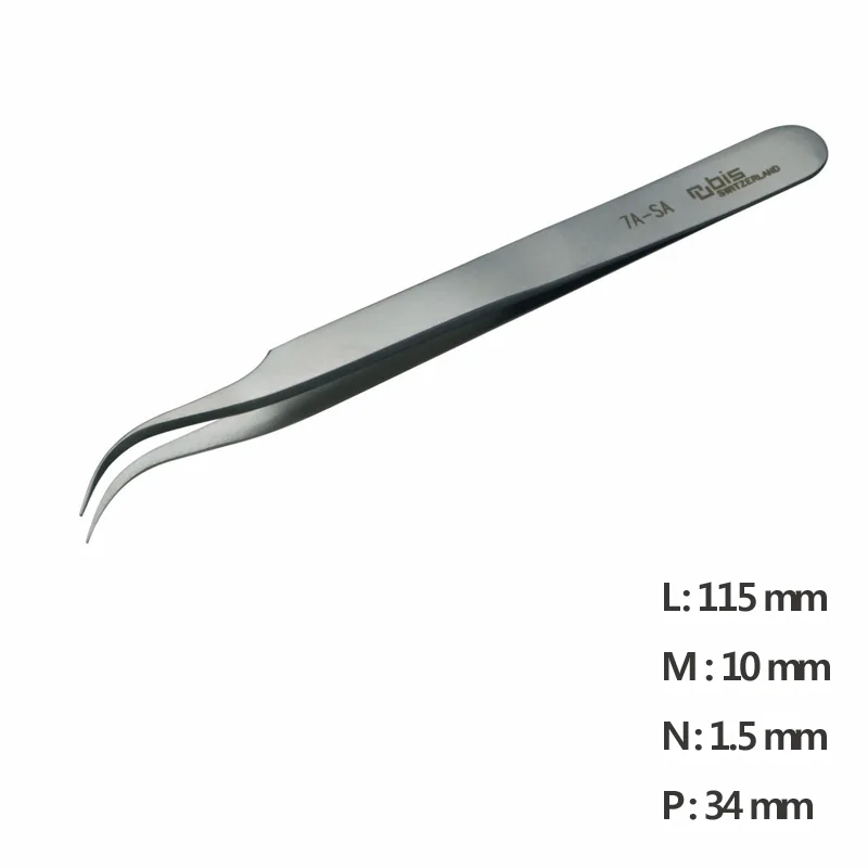 고정밀 트위저,  Rubis®,RU-7A-SA