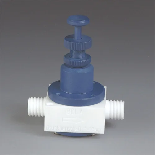 PTFE 테프론 압력 릴리프 밸브, 압력조절식