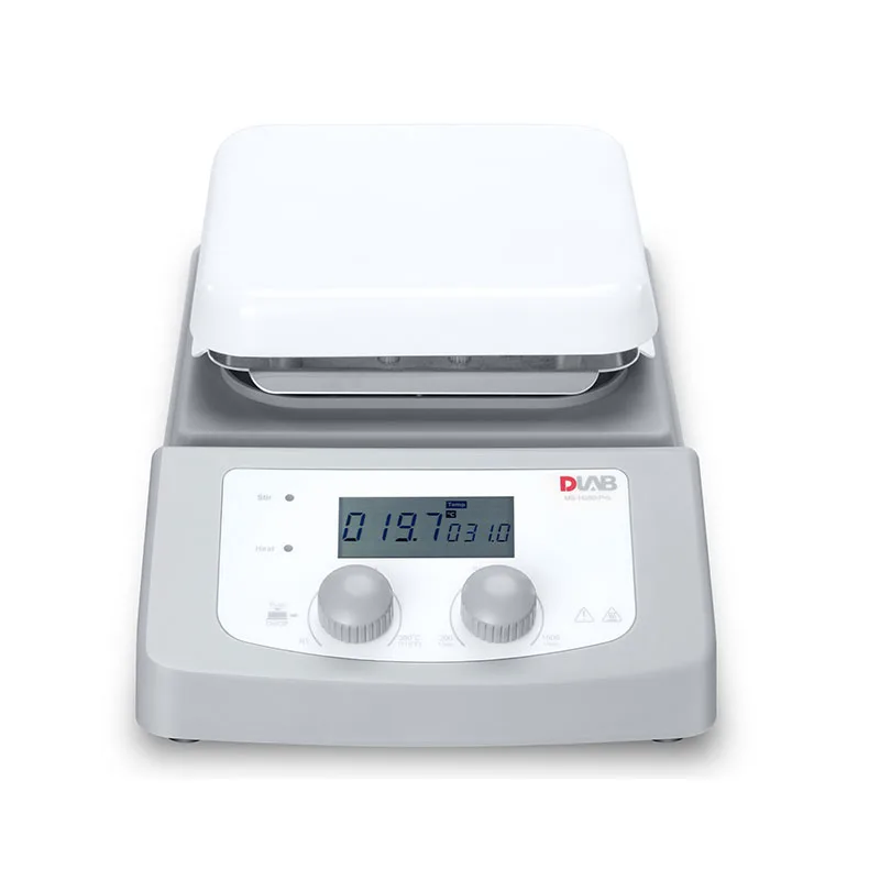 소형 디지털 가열 자력 교반기, up to 380 °C DLAB DAU-HHOTADIB