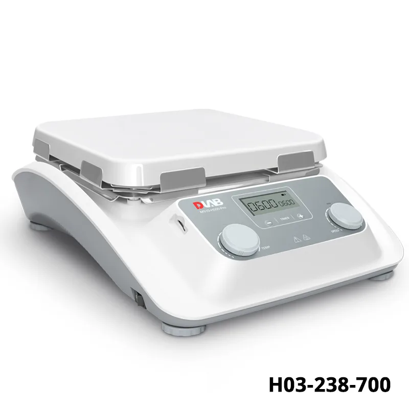 대형 디지털 고온용 가열 자력 교반기, up to 500℃ DLAB DAU-HHOTALSP