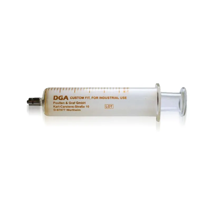 DGA 주사기 with Luer-Lock Tip Poulten DAU-SSYRIDOG
