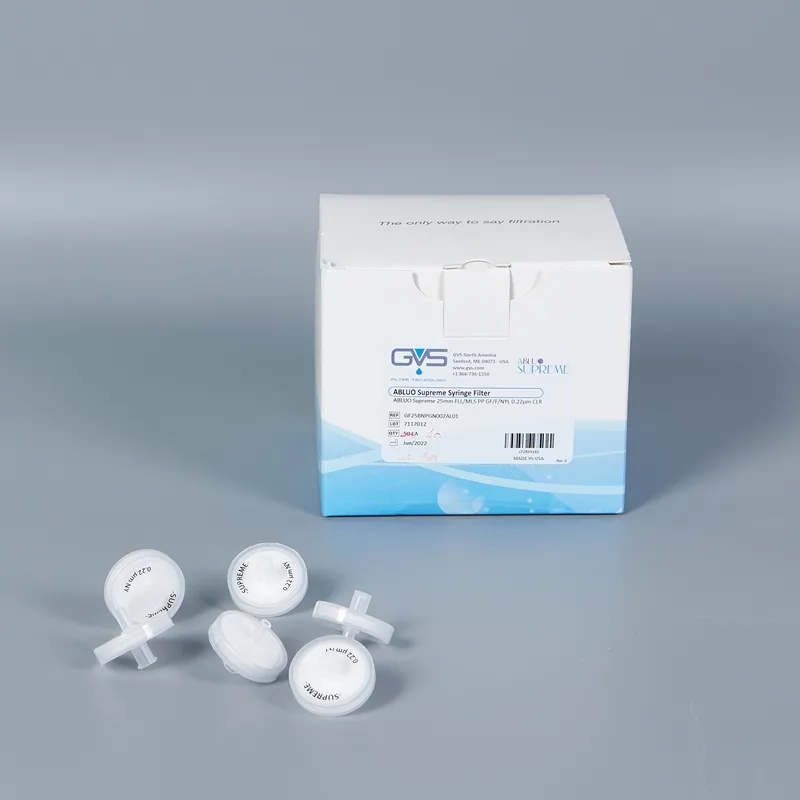 PTFE 시린지 필터 , Supreme® GVS DAU-FFILCPSD