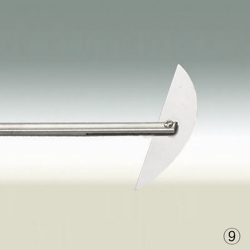 교반봉, 임펠러, 반달형, Stainless Steel, 회전형