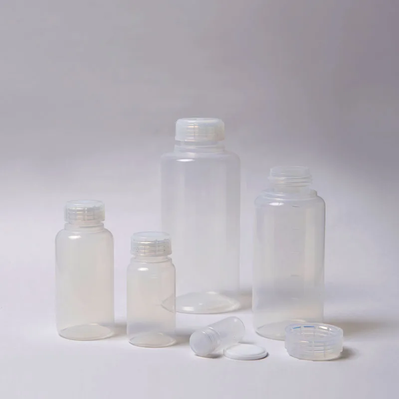 PFA 테프론 광구병, 250℃ 내열, 속 캡 포함