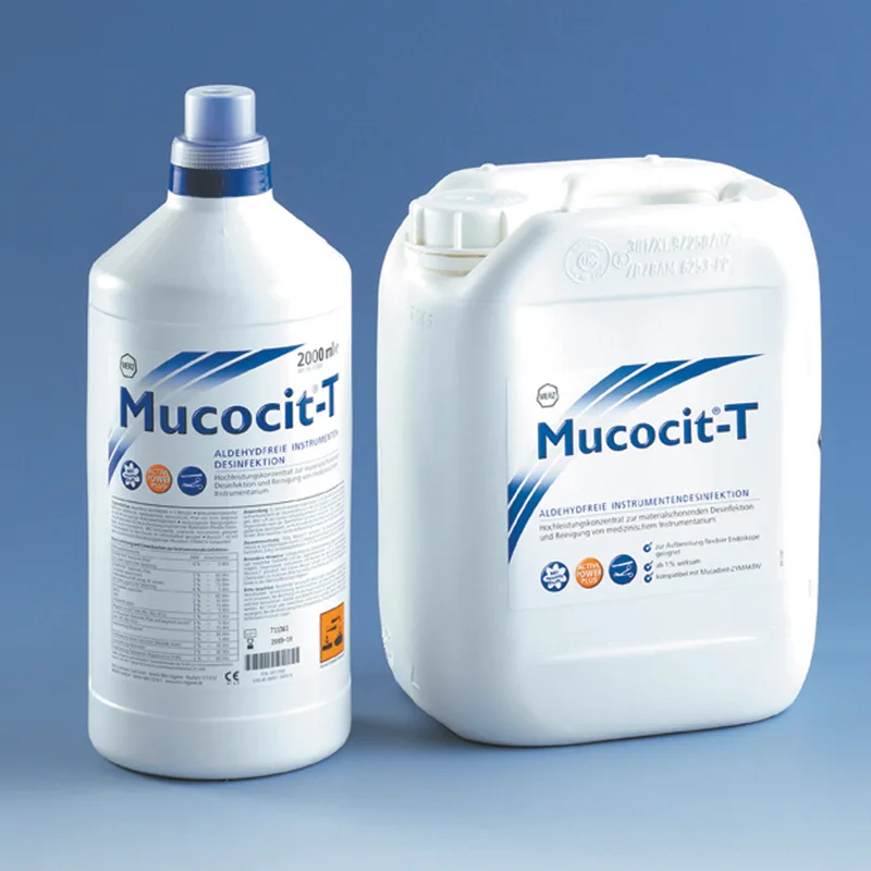 실험실용 세정 살균제, Alkaline Liquid Mucocit DAU-CCLEBIDD